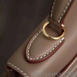 Copy Hermes Kelly Bag In Etain Epsom Leather