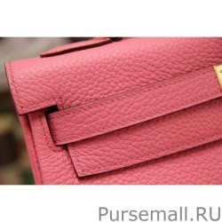Wholesale Hermes Kelly Bag In Rose Lipstick Clemence Leather
