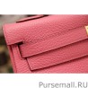 Wholesale Hermes Kelly Bag In Rose Lipstick Clemence Leather