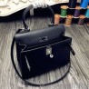 High Quality Hermes Kelly 20cm Bag In Black Epsom Leather