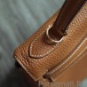 AAA+ Hermes Kelly Bag 28,32CM In Brown Clemence Leather