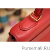 Best Hermes Kelly Bag In Red Clemence Leather