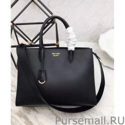 UK Prada Bibliotheque Bag 1A153 Black