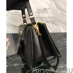 Copy Prada Deux small bag 1BA234 Black