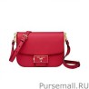 Top Quality Prada Embleme Saffiano Leather Bag 1BD217 Red