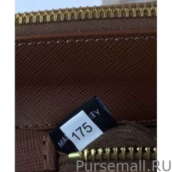Fashion Prada Galleria Soft Leather Tote Bag 1BA274 Coffee