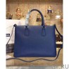 Inspired Prada Galleria Soft Leather Tote Bag 1BA274 Dark Blue