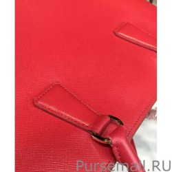 Best Prada Galleria Soft Leather Tote Bag 1BA274 Red