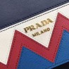 Copy Prada Esplanade Saffiano Shoulder Bag Dark Blue