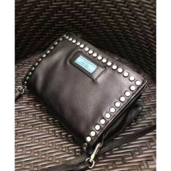 Wholesale Prada Etiquette Bag 1BD082 Black
