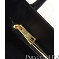 Top Quality Prada Monochrome Saffiano Leather Bag 1BA156 Black