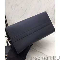 Top Quality Prada Monochrome Saffiano Leather Bag 1BA156 Dark Blue