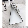 1:1 Mirror Prada Monochrome Saffiano Leather Bag 1BA156 White