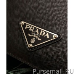 Cheap Prada Nylon and Saffiano Leather Shoulder Bag