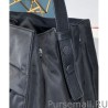 Wholesale Prada Padded nylon hobo bag 1BC128 Black