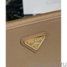 1:1 Mirror Prada Re-Edition 2000 shoulder bag 1BH171 Apricot
