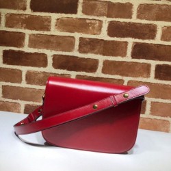 High Quality 1955 Horsebit Small Shoulder Bag 602204 Red