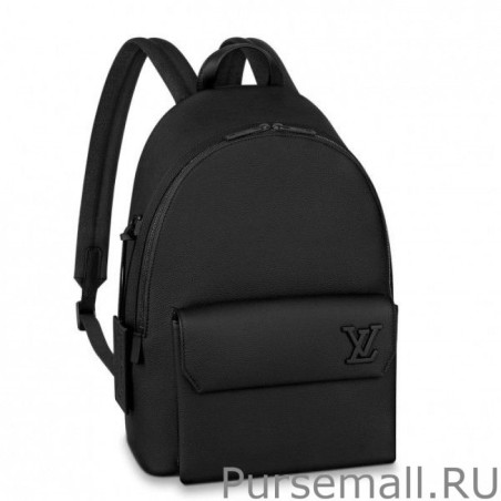 AAA+ All Black Aerogram Backpack M57079