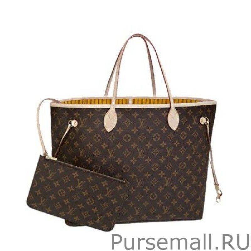 Replica Neverfull GM Monogram Canvas M40992 Mimosa