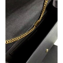 AAA+ YSL Classic Large KATE Monogram Saint Lauren Satchel Black