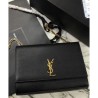 AAA+ YSL Classic Large KATE Monogram Saint Lauren Satchel Black