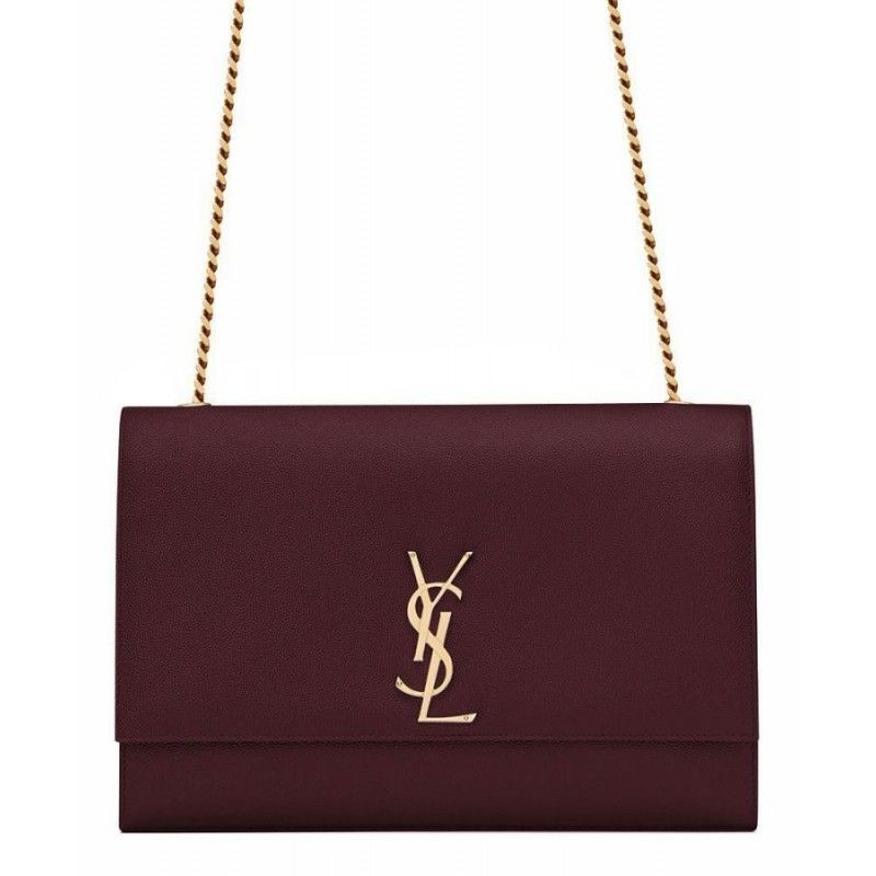 Best YSL Classic Large KATE Monogram Saint Lauren Satchel Mauve