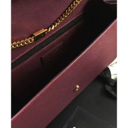 Best YSL Classic Large KATE Monogram Saint Lauren Satchel Mauve