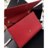 AAA+ YSL Classic Large KATE Monogram Saint Lauren Satchel Red