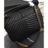 Copy YSL Classic Large Monogram Saint Lauren College Bag Black