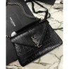 Top YSL Classic Medium Monogram Saint Laurent College Bag Black