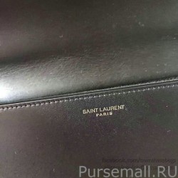 7 Star Saint Laurent Medium Dylan Flap Shoulder Bag Black 439047