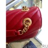 AAA+ YSL Saint Laurent Monogram Large Kate Chain Shoulder Bag Red Y231220