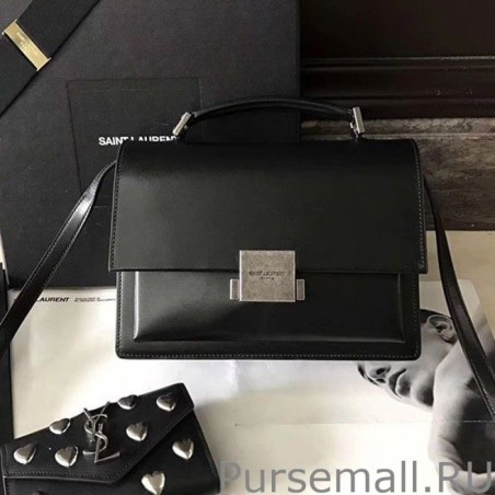 1:1 Mirror Saint Laurent Medium Bellechasse Bag in Black Leather 482051