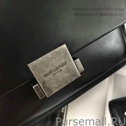 1:1 Mirror Saint Laurent Medium Bellechasse Bag in Black Leather 482051