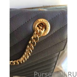 Wholesale Saint Laurent Monogram Large Grained Chain Shoulder Bag Grey Y230310