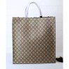 Replicas Angry Cat Print GG Supreme Tote 450950 Coffee