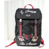 1:1 Mirror Technical Canvas Backpack 450982 Red