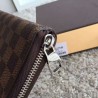 Top Quality Zippy Wallet Vertical Damier Ebene Canvas N61207