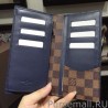 1:1 Mirror Brazza Wallet Damier Ebene Canvas N63168