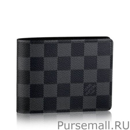 Replica Damier Graphite Canvas Multiple Wallet N62663