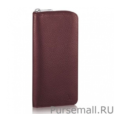 7 Star Cuir Taurillon Zippy Wallet Vertical M58410