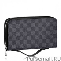 Inspired Zippy XL Wallet Damier Graphite N41503