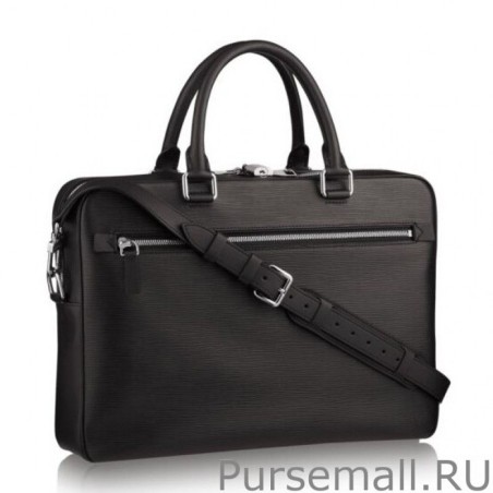 Luxury Porte Document Business Epi M54092 Black