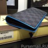 AAA+ Brazza Wallet Damier Cobalt N63243