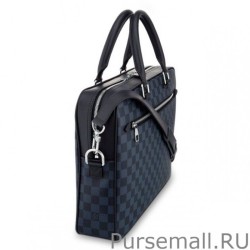 Best Porte Document Business Damier Cobalt N41347