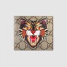 7 Star Angry Cat print GG Supreme wallet 451268