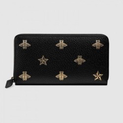 Inspired Bee Star zip around wallet black 495062