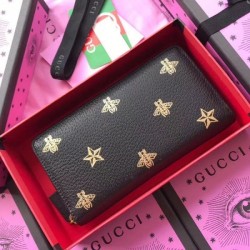 Inspired Bee Star zip around wallet black 495062