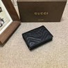 Inspired GG Marmont card case in Black 443125