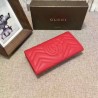 High Quality GG Marmont continental wallet in Red 443436